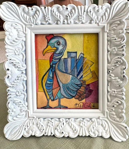 80 EL GUAJOLOTE (The Turkey) by artist Brenda Paola Gómez