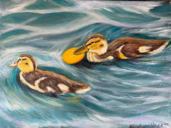 JUNKIE DUCKIES by artist Douglas Alvarez