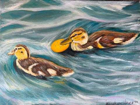 JUNKIE DUCKIES by artist Douglas Alvarez