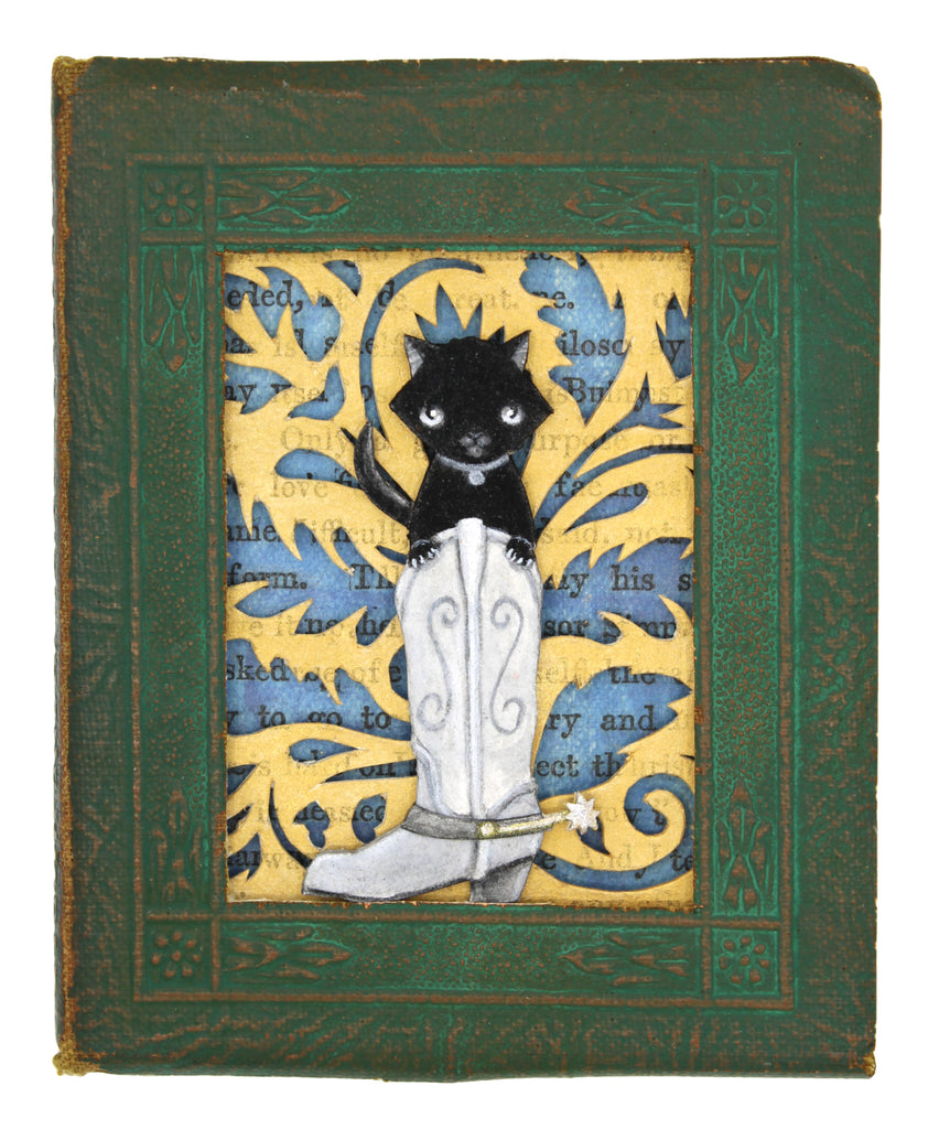 85 LAS ESPUELAS (The Spurs) / Puss in Boots by artist Valerie Savarie
