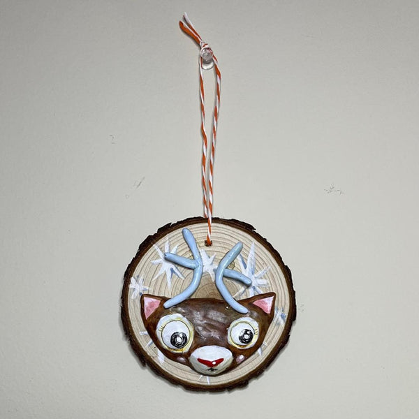 RUDOLF ornament by artist Miki Lorena K.