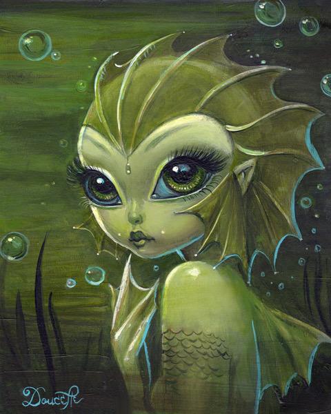 6 LA SIRENA (The Mermaid) by artist Bob Doucette
