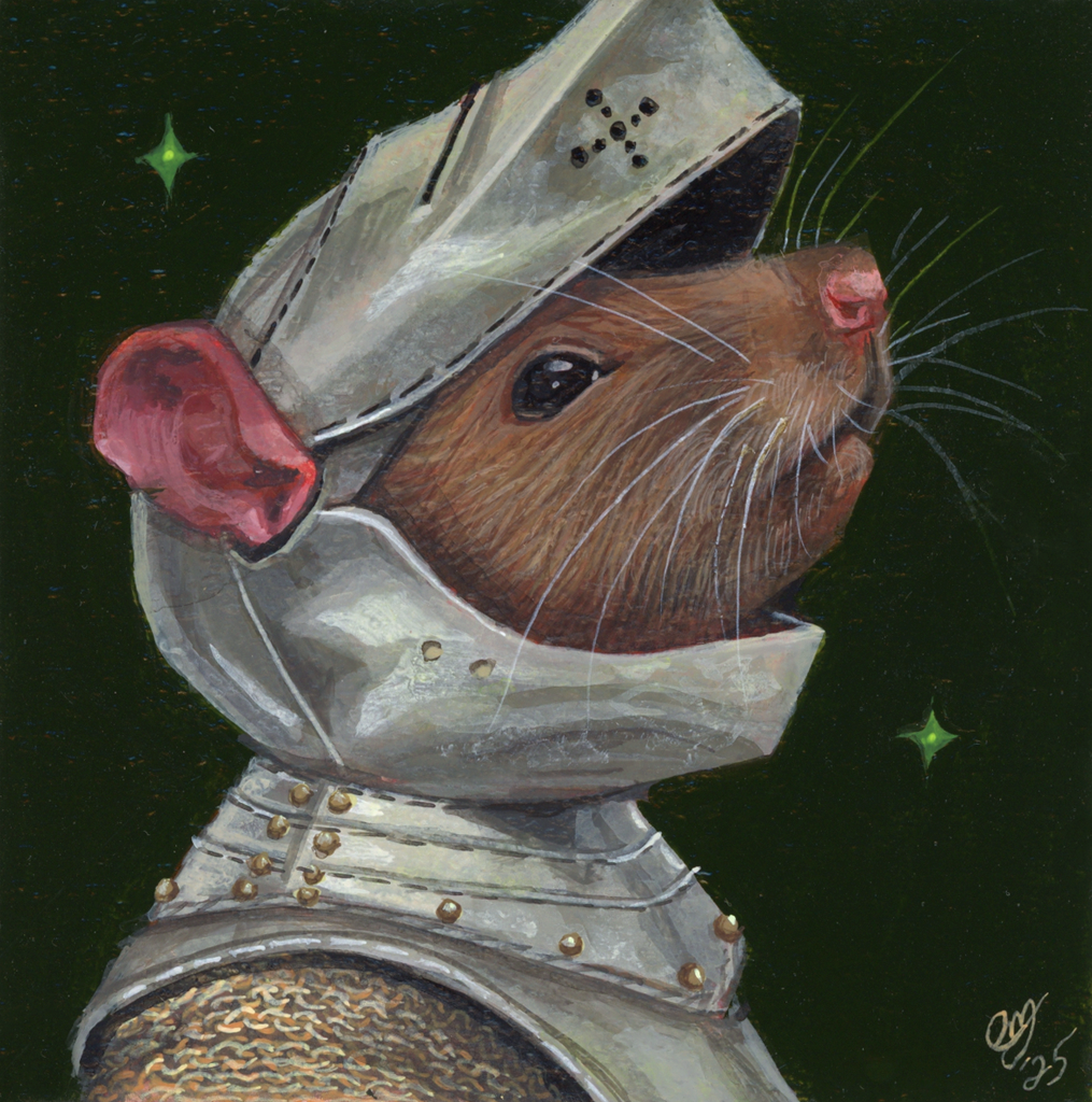 SIR NIBBLES by artist Candace McKay