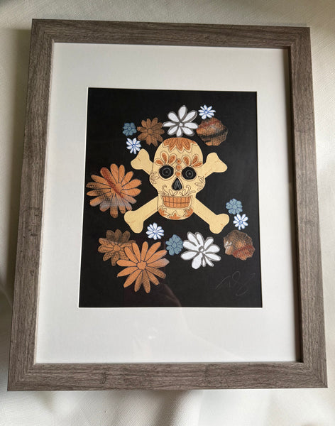 42 LA CALAVERA (The Skull) by artist Emily Gonzáles