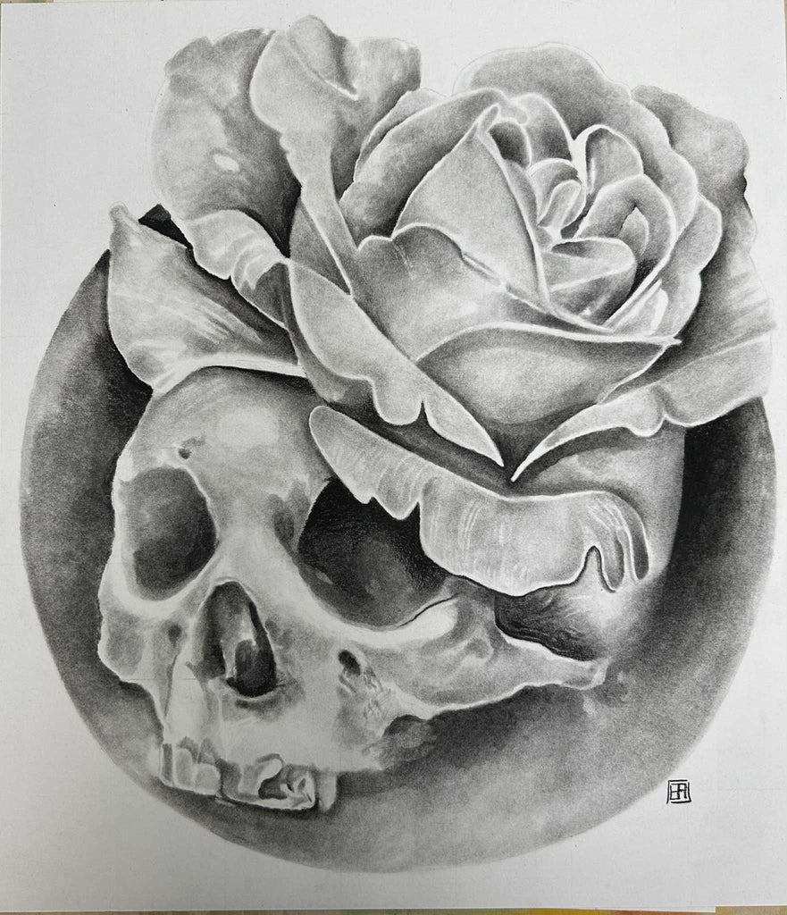 SKULL GROWTH by artist Ben Robertson
