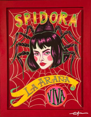 33 LA ARAÑA (The Spider)/ Spidora by artist Eden Folwell