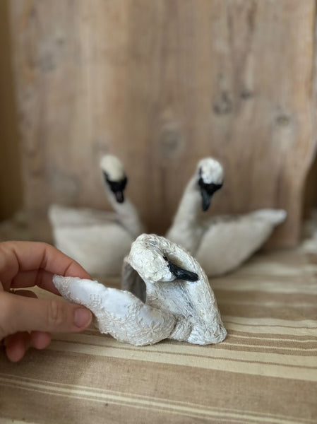 THE WINGED CREATURE, SWAN II by artist Disfairy