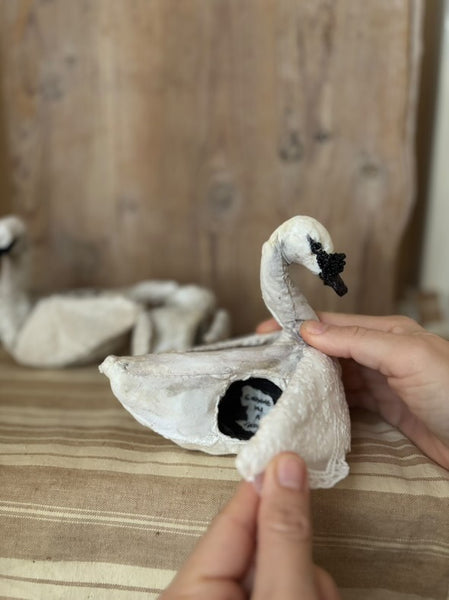 THE WINGED CREATURE, SWAN II by artist Disfairy