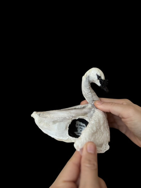 THE WINGED CREATURE, SWAN II by artist Disfairy