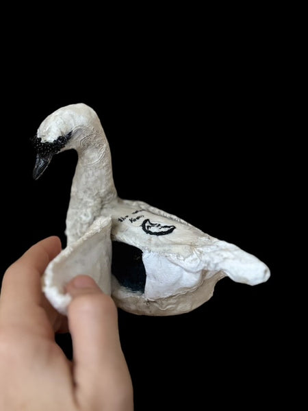 THE WINGED CREATURE, SWAN III by artist Disfairy