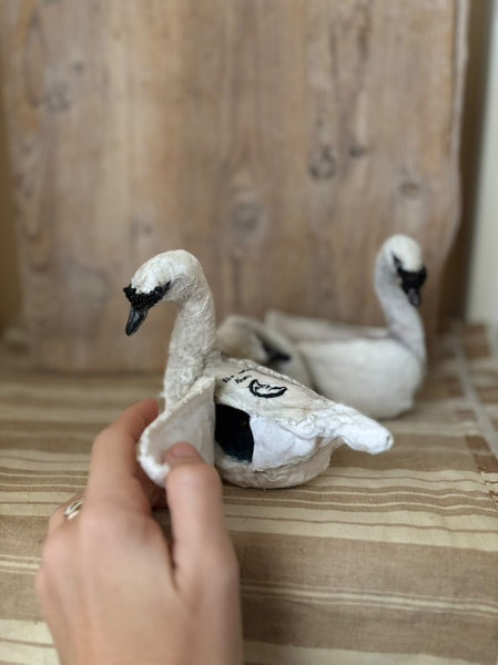 THE WINGED CREATURE, SWAN III by artist Disfairy