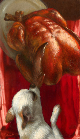 80 EL GUAJOLOTE (The Turkey) by artist Kahla Lewis