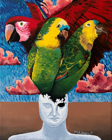 24 EL COTORRO (The Parrot) by artist Miki Lorena K.