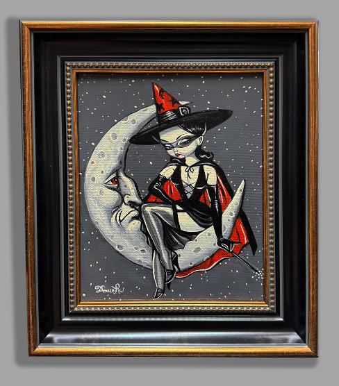 W is for Witch by artist Bob Doucette
