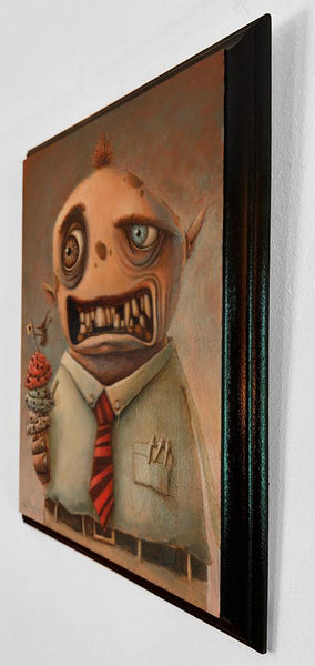 RELEASE OF THE CHOCOLATE CHUNK MONSTER by artist Nora Thompson