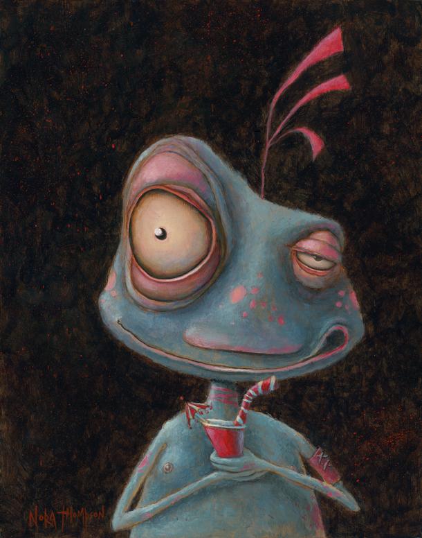 25 EL BORRACHO (The Drunk) by artist Nora Thompson