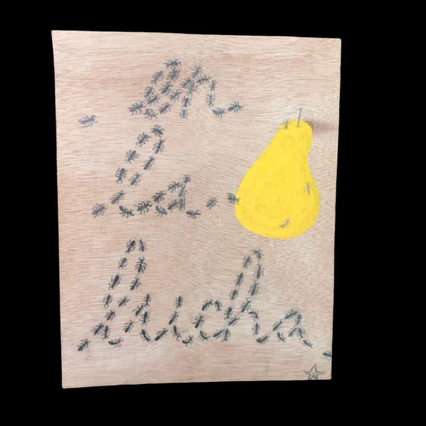 15 LA PERA (The Pear) / En la lucha by artist Celeste Escobedo
