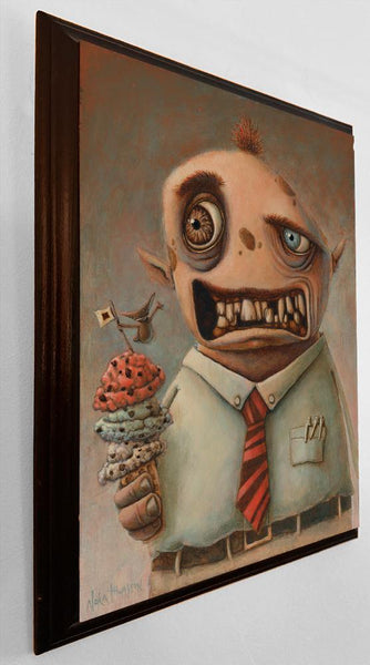 RELEASE OF THE CHOCOLATE CHUNK MONSTER by artist Nora Thompson