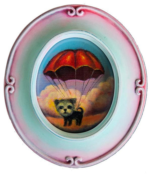 107 EL PARACAIDAS (The Parachute) by artist Verónica Jaeger