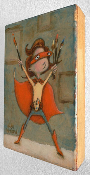 55 LA PINTORA (The Painter) by artist Nora Thompson