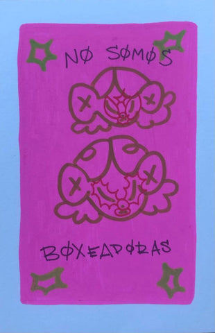 104 LOS BOXEADORES (The Boxers) by artist Celeste Escobedo