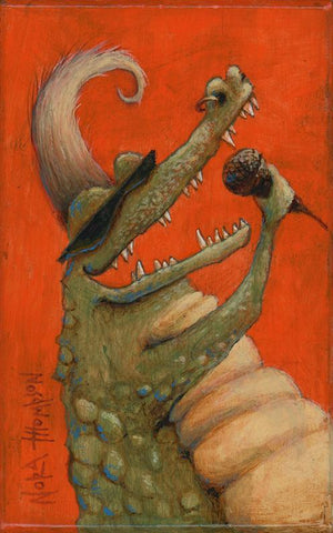 75 EL LAGARTO (The Alligator) by artist Nora Thompson