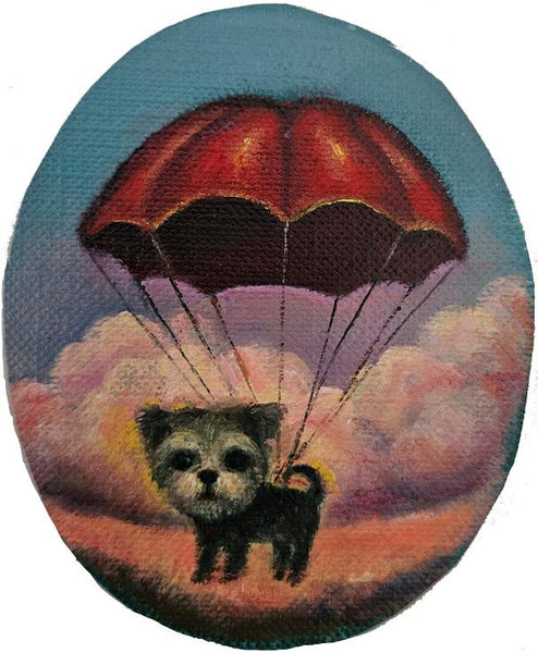 107 EL PARACAIDAS (The Parachute) by artist Verónica Jaeger