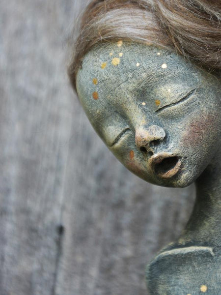 32 EL MÚSICO (The Musician) by artist Gioconda Pieracci of Pupillae Art Dolls