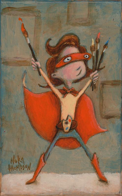 55 LA PINTORA (The Painter) by artist Nora Thompson