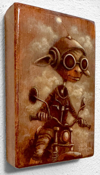 86 LA MOTOCICLETA (The Motorcycle) / Easy Rider by artist Nora Thompson