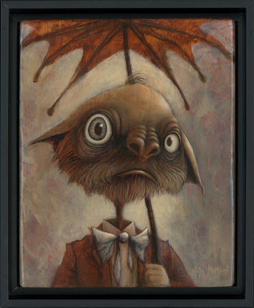 5 EL PARAGUAS (The Umbrella) / Fool in the Rain by artist Nora Thompson
