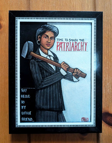 99 EL MARTILLO (The Hammer) by artist Pamela Enríquez-Courts