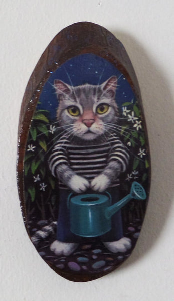 Tommy the Gardener Print by artist Olga Ponomarenko