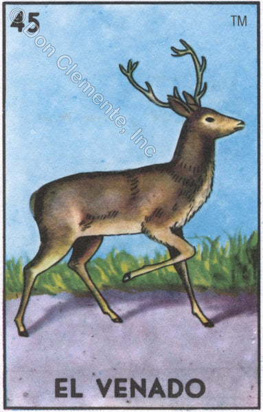 45 EL VENADO (The Deer) by artist Sócrates M Medina of Perro y Arena