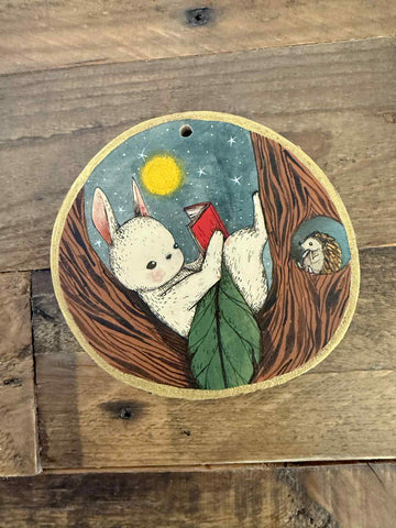 WINDING DOWN ornament by artist Malathip