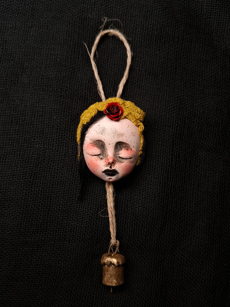WORRY II: THE MEMORY BELL by artist Ioanna Tsouka of Anima ex Manus Art Dolls