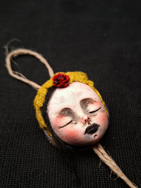 WORRY II: THE MEMORY BELL by artist Ioanna Tsouka of Anima ex Manus Art Dolls