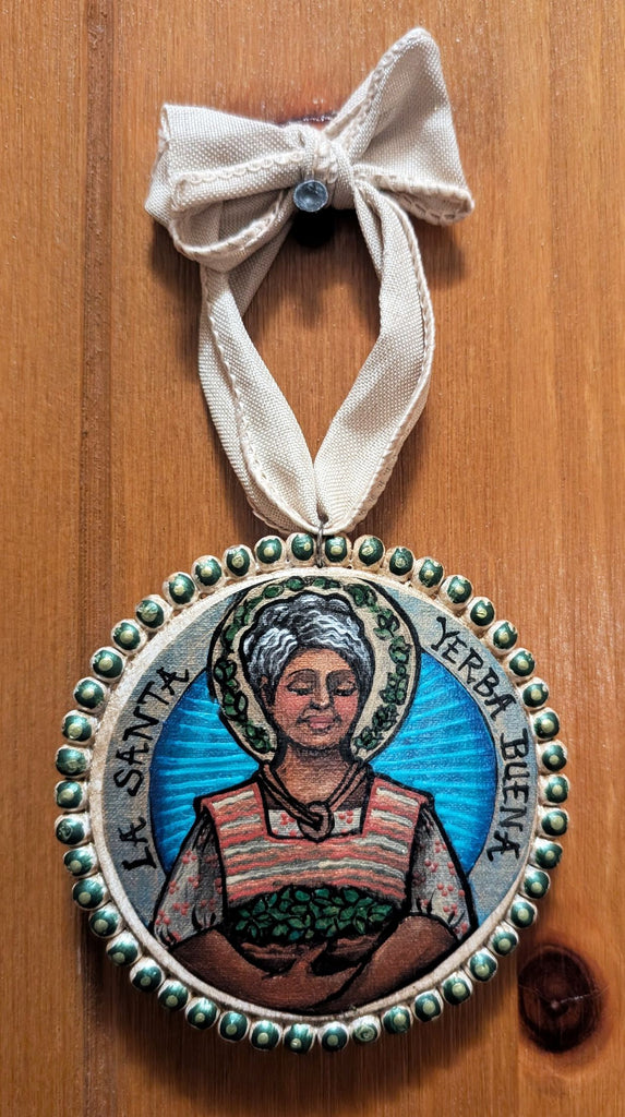 GROUNDED: LA SANTA YERBA BUENA by artist Pamela Enríquez-Courts