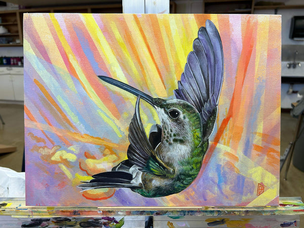 HUMMINGBIRD 1 by artist Ben Robertson