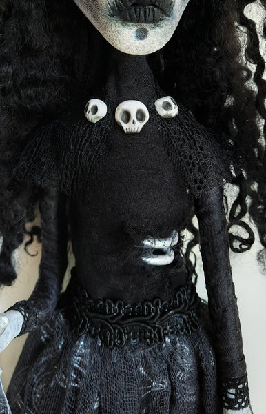 14 LA MUERTE (Death) by artist Anima ex Manus Art Dolls