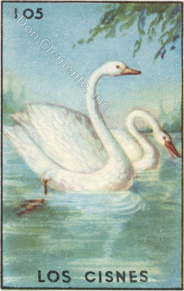 #105 LOS CISNES (The Swans) by artist Yishu Wang
