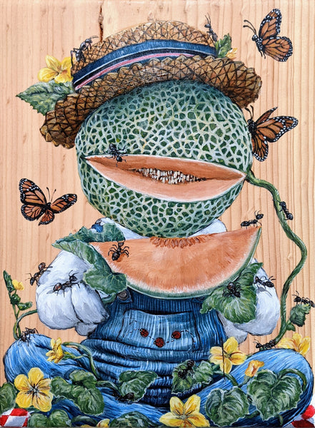 11 EL MELON (The Melon) by artist Diana Hartman