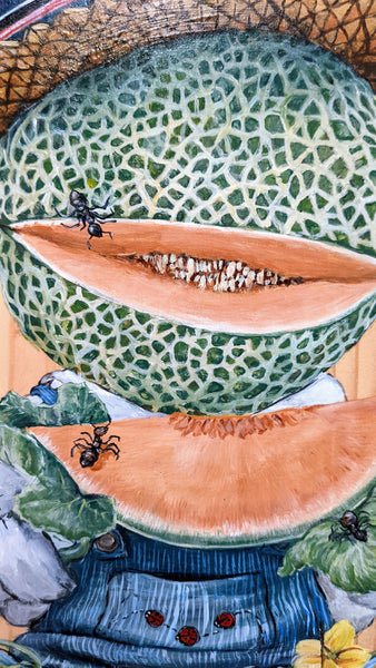 11 EL MELON (The Melon) by artist Diana Hartman