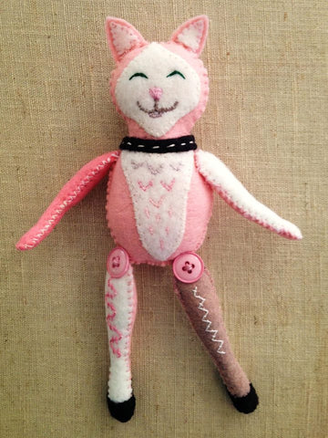 GLAMOR PUSS (Tickled Pink), 2017 by artist Ulla Anobile