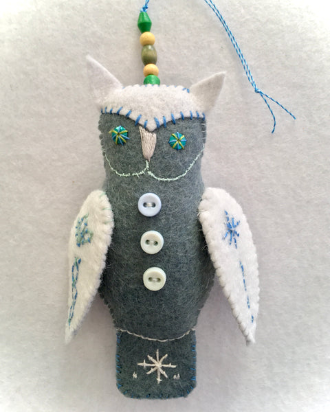 OWL ORNAMENT 2 by artist Ulla Anobile