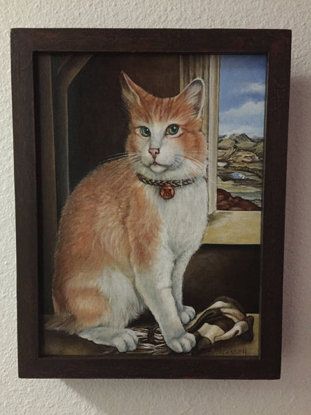 DURER'S CAT by artist Annette Hassell