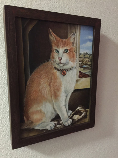 DURER'S CAT by artist Annette Hassell