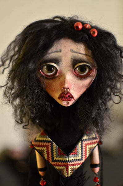 CONSTANZAE PTEROESSA by artist Anima ex Manus Art Dolls (Ioanna Tsouka)