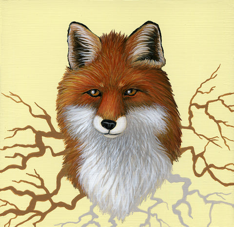 Fox Roots by artist Lena Sayadian