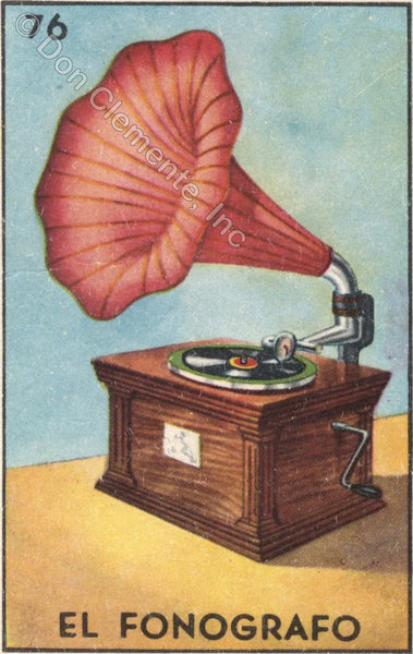 76 EL FONOGRAFO (The Phonograph) by artist Julie B